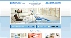 Desktop Screenshot of dermotkavanaghorthodontics.com