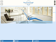 Tablet Screenshot of dermotkavanaghorthodontics.com